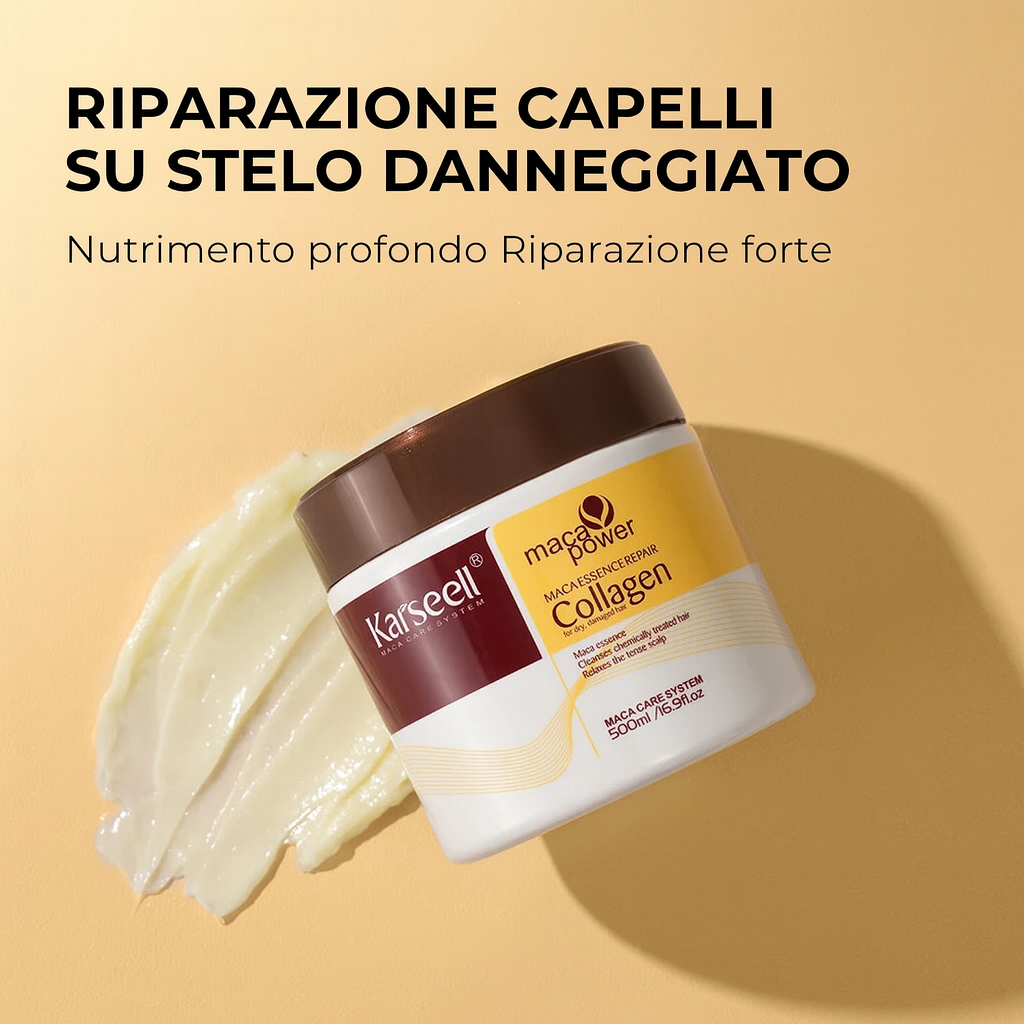 Kit Trattamento Karseell – Capelli Secchi, Danneggiati e Trattati Chimicamente