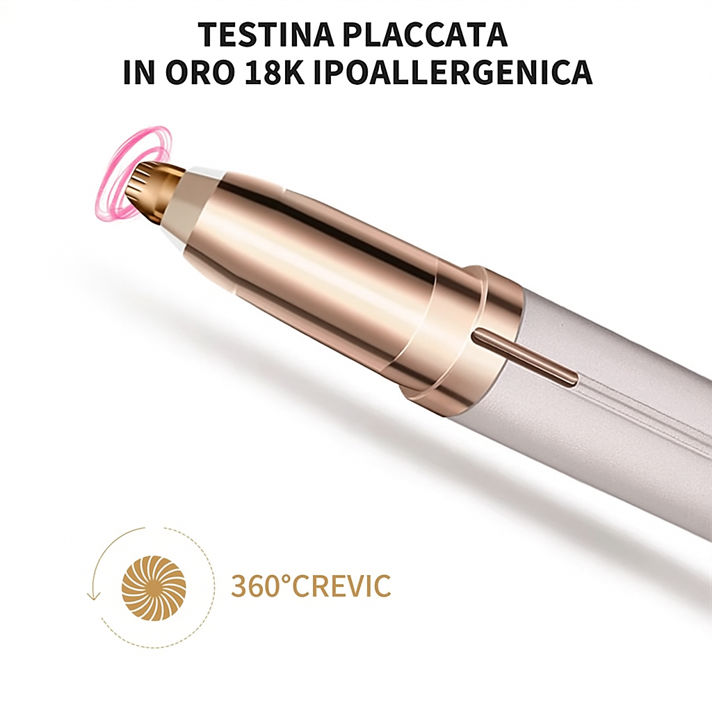 Indol – Mini Epilatore per Sopracciglia Elettrico