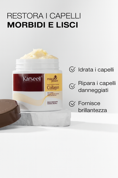Maschera Capillare al Collagene Karseell – Idratazione Profonda e Brillantezza Intensa