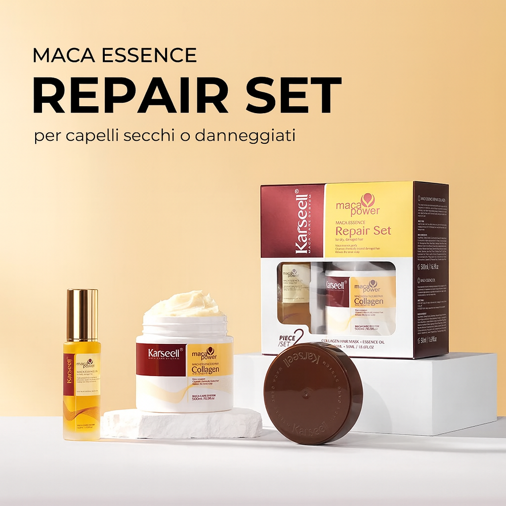 Kit Trattamento Karseell – Capelli Secchi, Danneggiati e Trattati Chimicamente