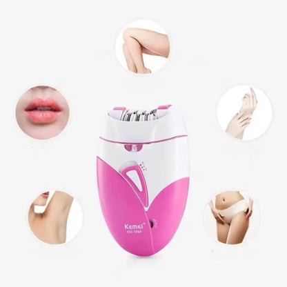 Epilatore Elettrico Ricaricabile Donna Kemei - Viso, corpo, bikini, ascelle, gambe