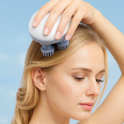 Massaggiatore elettrico per il cuoio capelluto