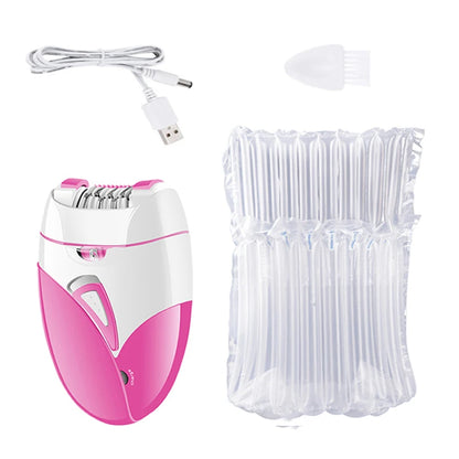 Epilatore Elettrico Ricaricabile Donna Kemei - Viso, corpo, bikini, ascelle, gambe