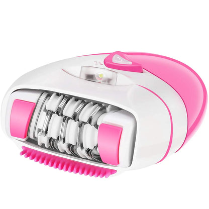 Epilatore Elettrico Ricaricabile Donna Kemei - Viso, corpo, bikini, ascelle, gambe
