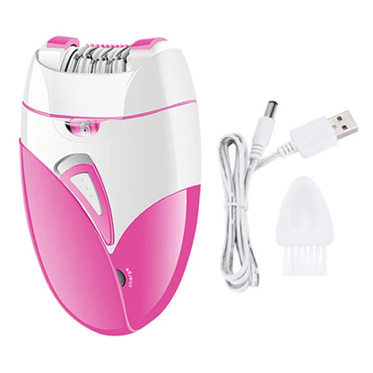 Epilatore Elettrico Ricaricabile Donna Kemei - Viso, corpo, bikini, ascelle, gambe