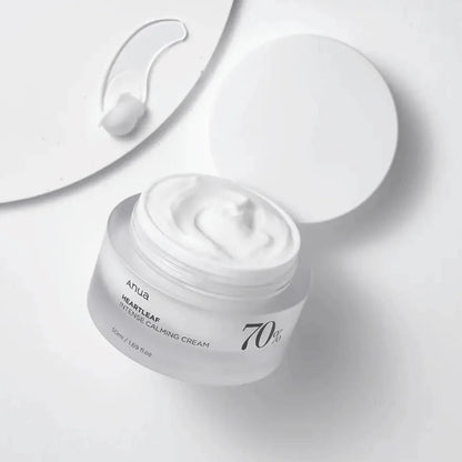 ANUA Heartleaf 70% Intense Calming Cream 50ml – Crema Viso Lenitiva