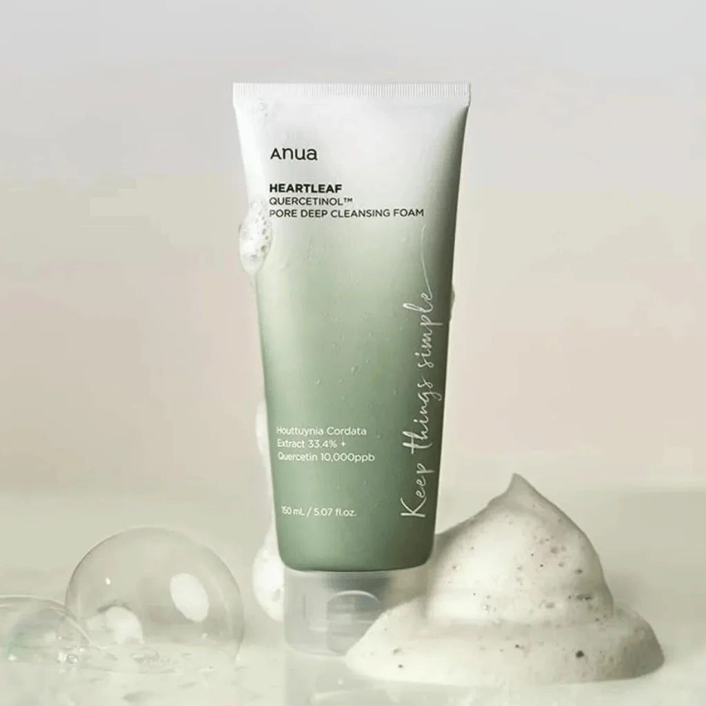 ANUA Heartleaf Quercetinol Pore Deep Cleansing Foam 150ml