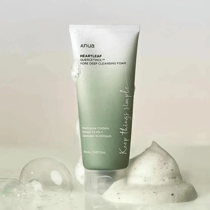 ANUA Heartleaf Quercetinol Pore Deep Cleansing Foam 150ml