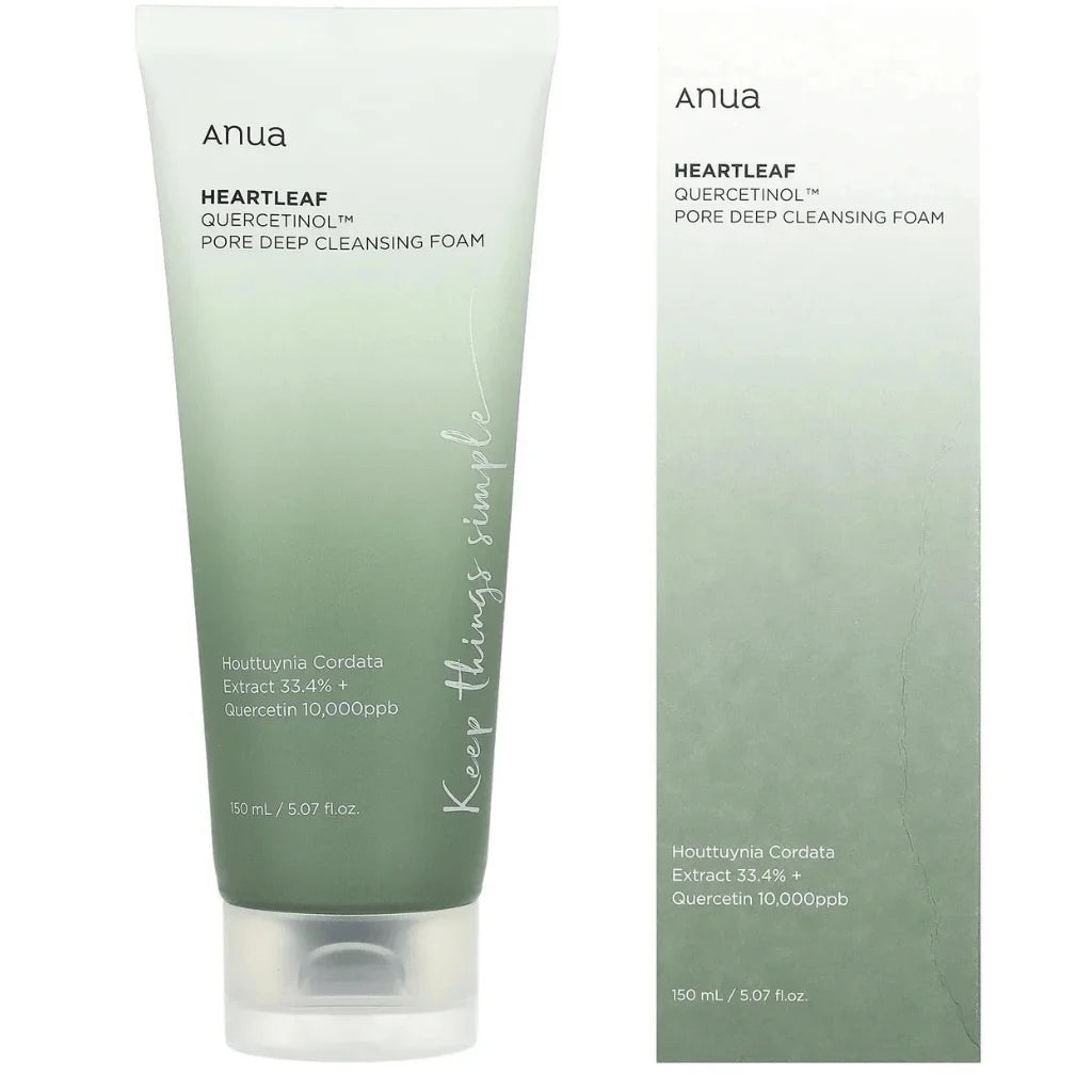 ANUA Heartleaf Quercetinol Pore Deep Cleansing Foam 150ml