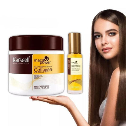 Kit Trattamento Karseell – Capelli Secchi, Danneggiati e Trattati Chimicamente
