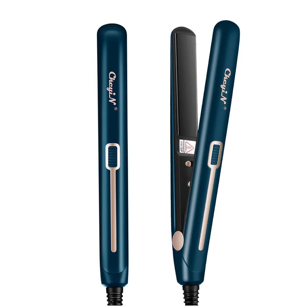 Mini Piastra per capelli portatile - ckeyin 2 in 1- Lisci o ondulati
