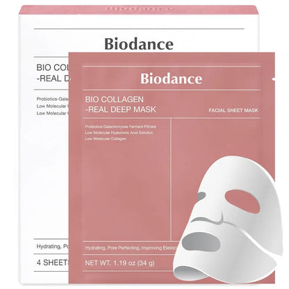 Maschera Bio Collagen-Real Deep ad azione idratante e rassodante