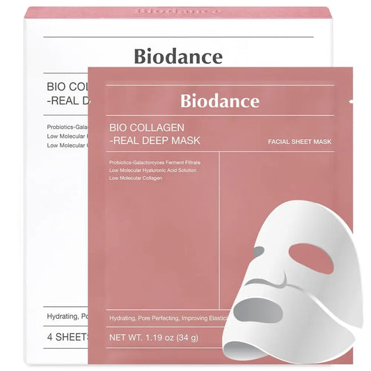 Maschera Bio Collagen-Real Deep ad azione idratante e rassodante