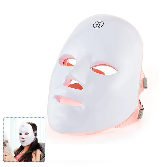 Maschera LED wireless a 7 colori- Trattamento viso