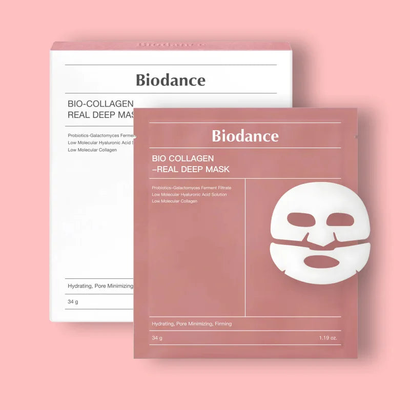 Maschera Bio Collagen-Real Deep ad azione idratante e rassodante