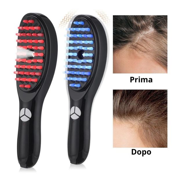 Spazzola Ledterapia Crescita Capelli