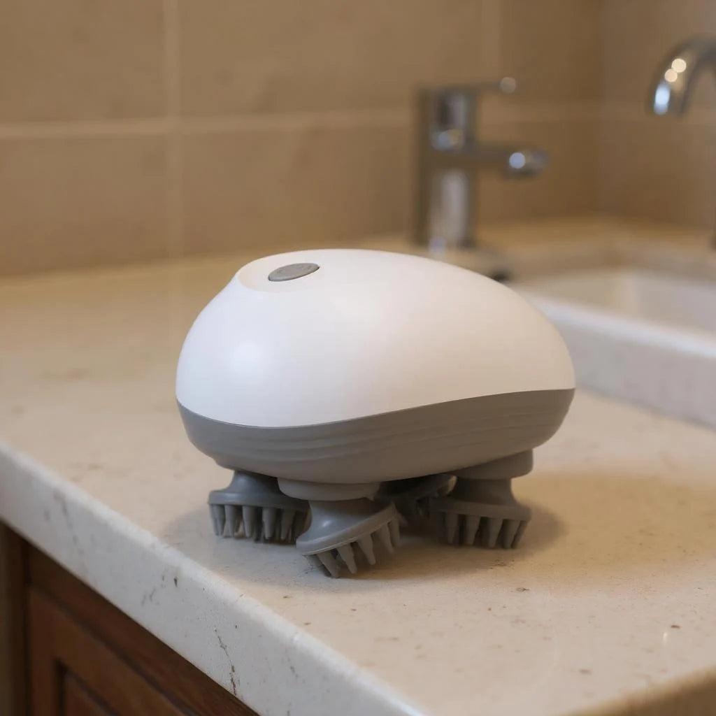 Massaggiatore elettrico per il cuoio capelluto